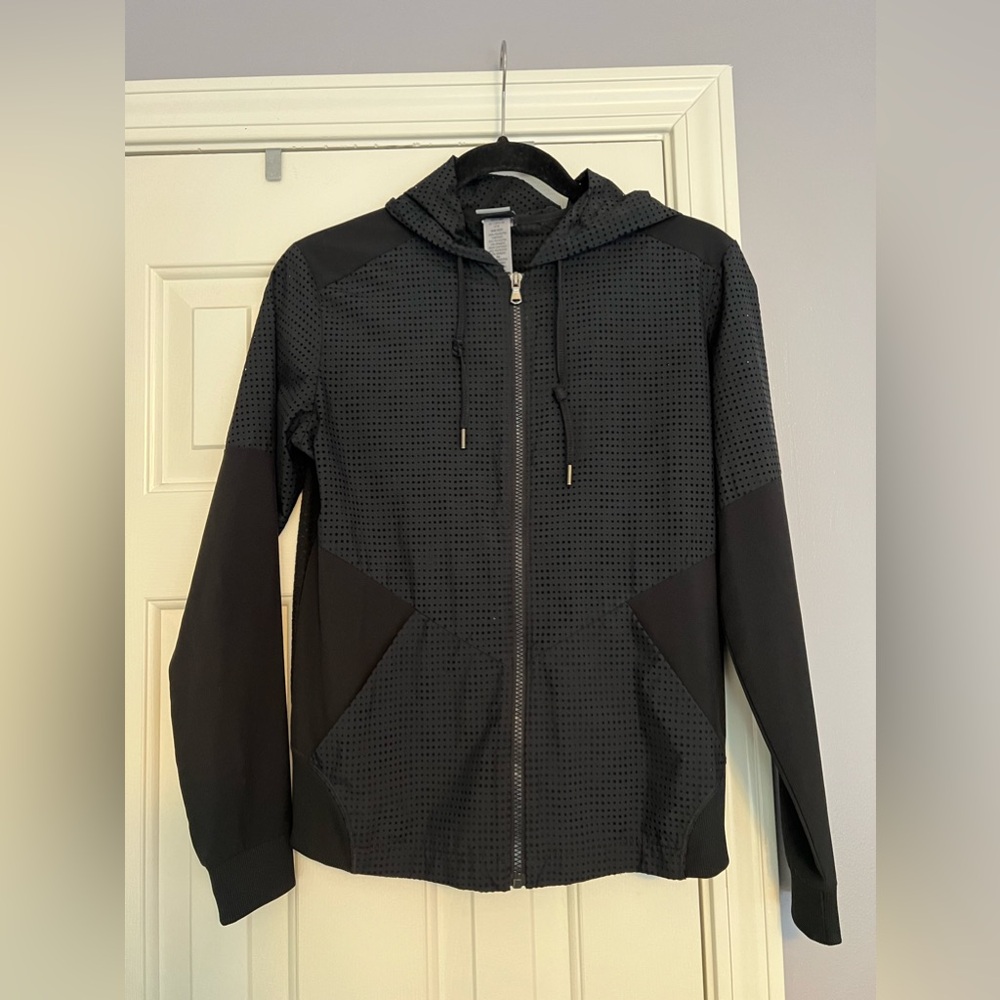 Women’s Lightweight Hooded Mesh Jacket- by Champion- Size X Small